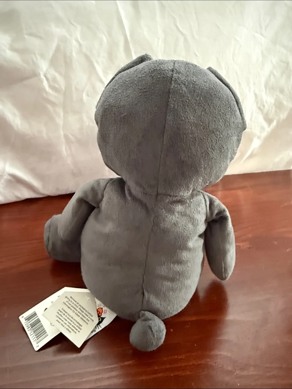 Jellycat Gray and Cream Plush Dog Toy